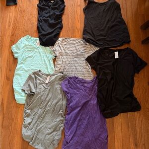 Assorted Maternity Casual T-Shirts- Size Small